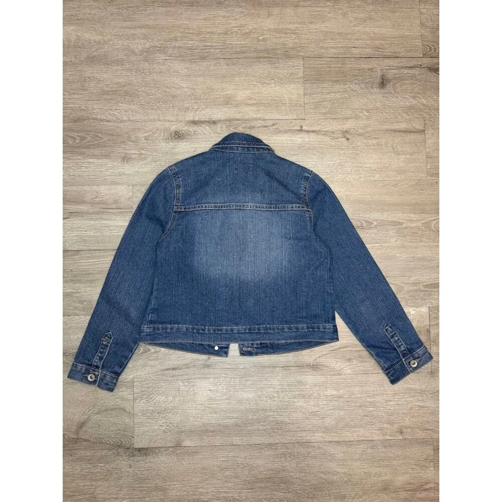 The Children’s Place Kids Denim Jacket Blue Jean Jacket Size 10/12